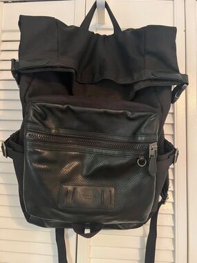 Coach Terrain Roll Top Backpack